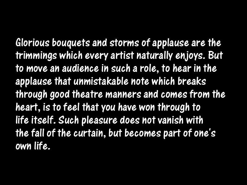 Applause Motivational Quotes