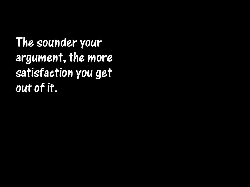Argument Motivational Quotes