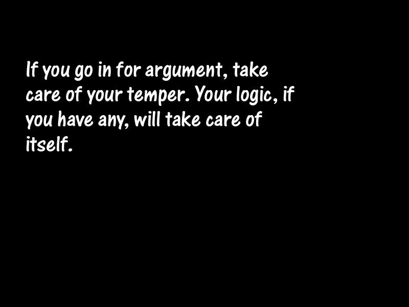 Argument Motivational Quotes