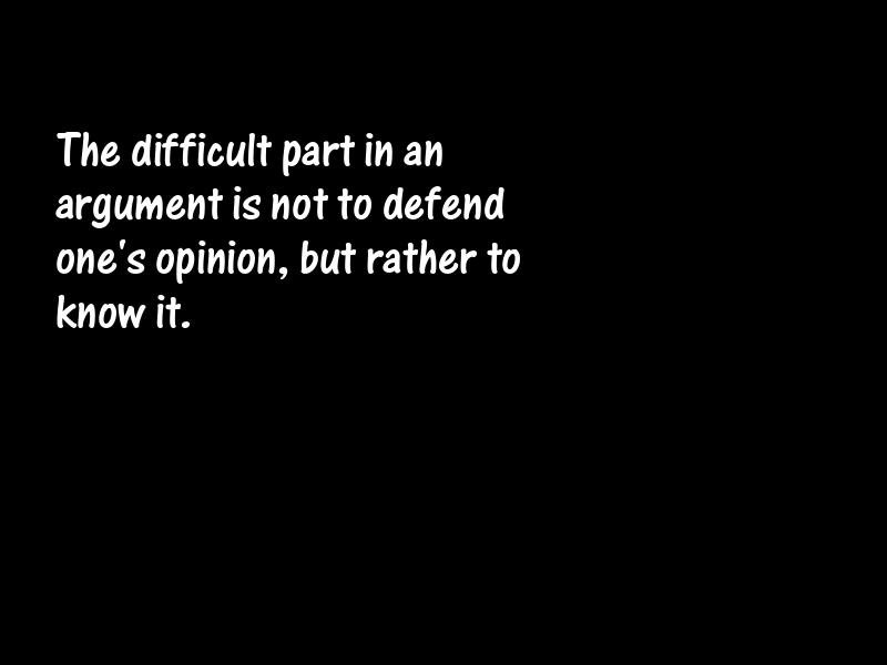 Argument Motivational Quotes