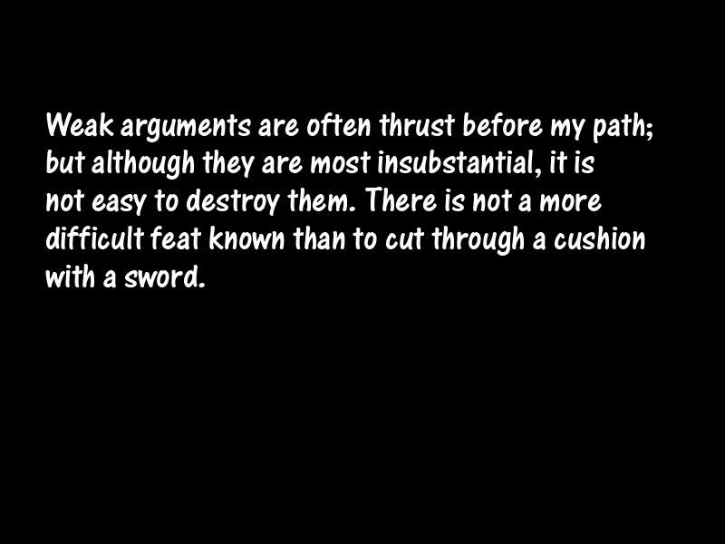 Argument Motivational Quotes
