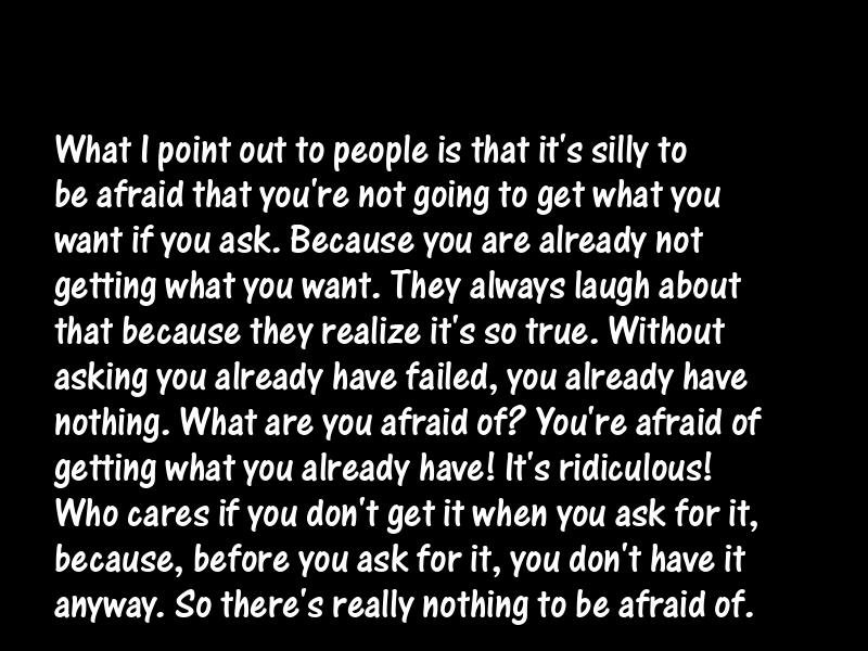 Ask Motivational Quotes