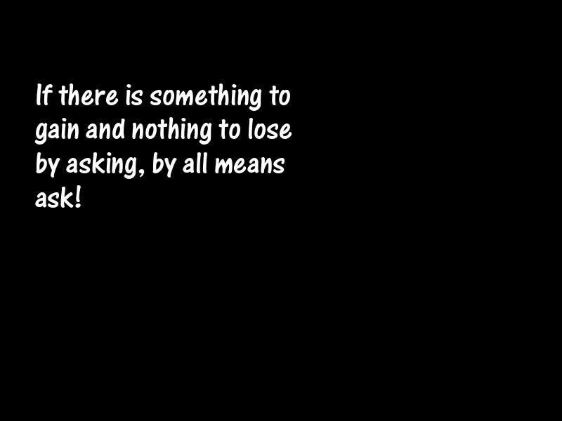 Ask Motivational Quotes