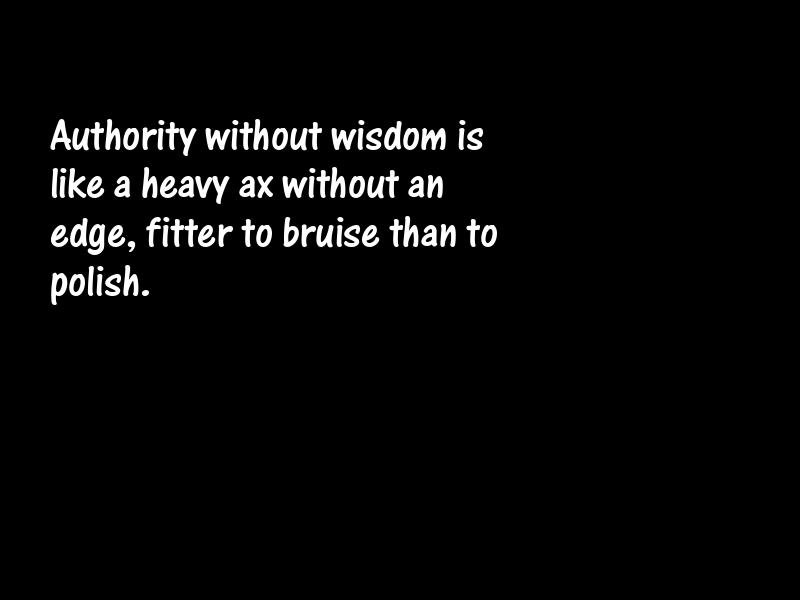 Authority Motivational Quotes