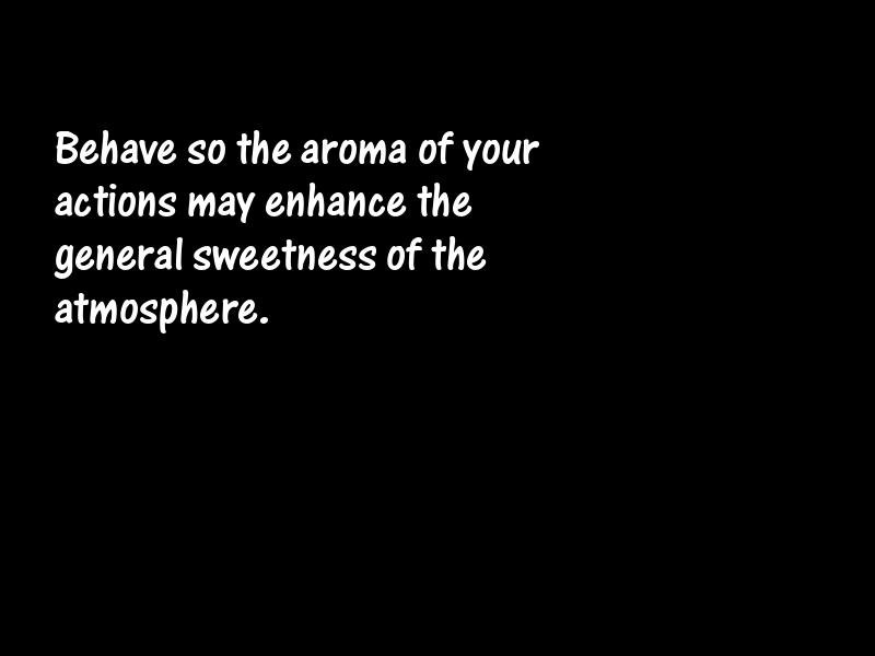 Behavior Motivational Quotes