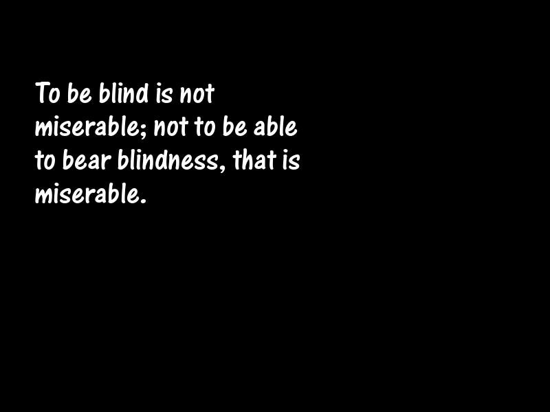 Blindness Motivational Quotes