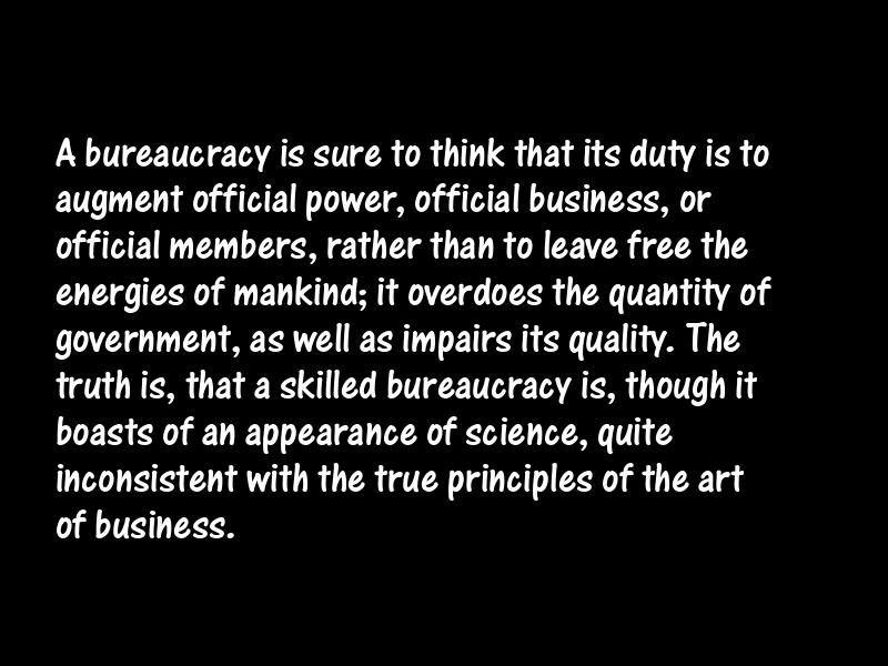 Bureaucracy Motivational Quotes