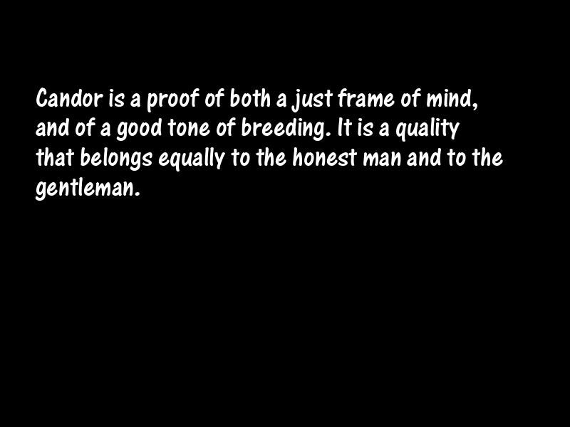 Candor Motivational Quotes