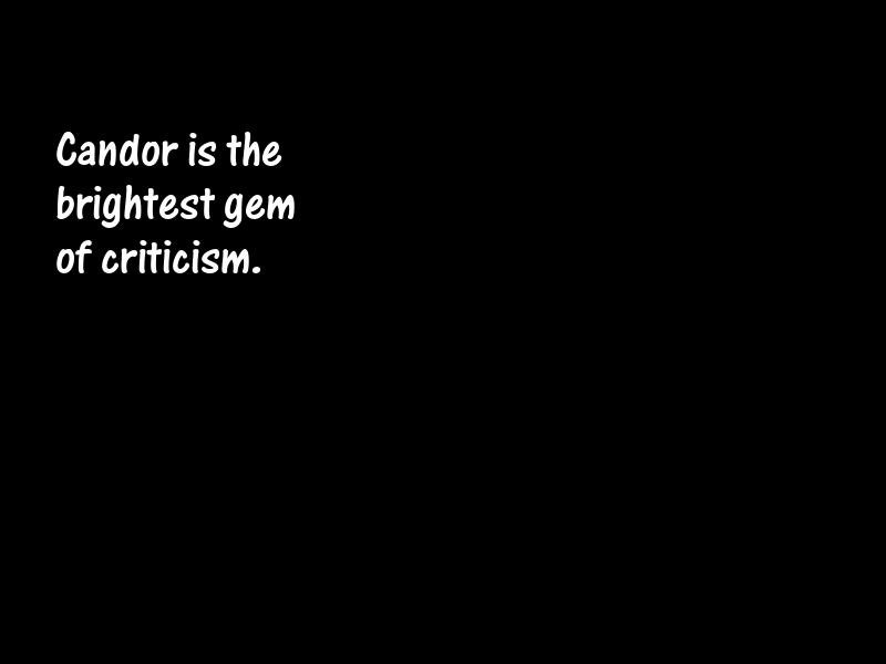 Candor Motivational Quotes