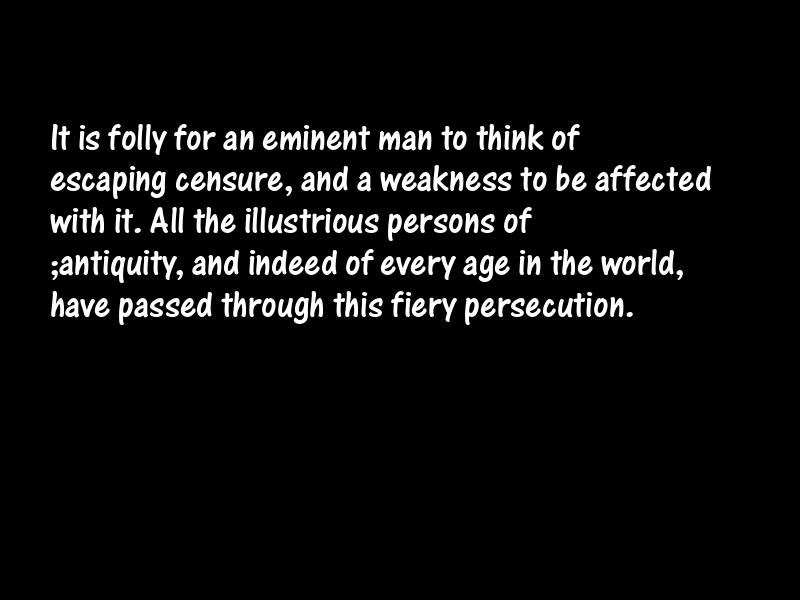 Censure Motivational Quotes