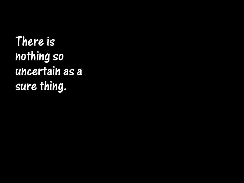 Certainty Motivational Quotes