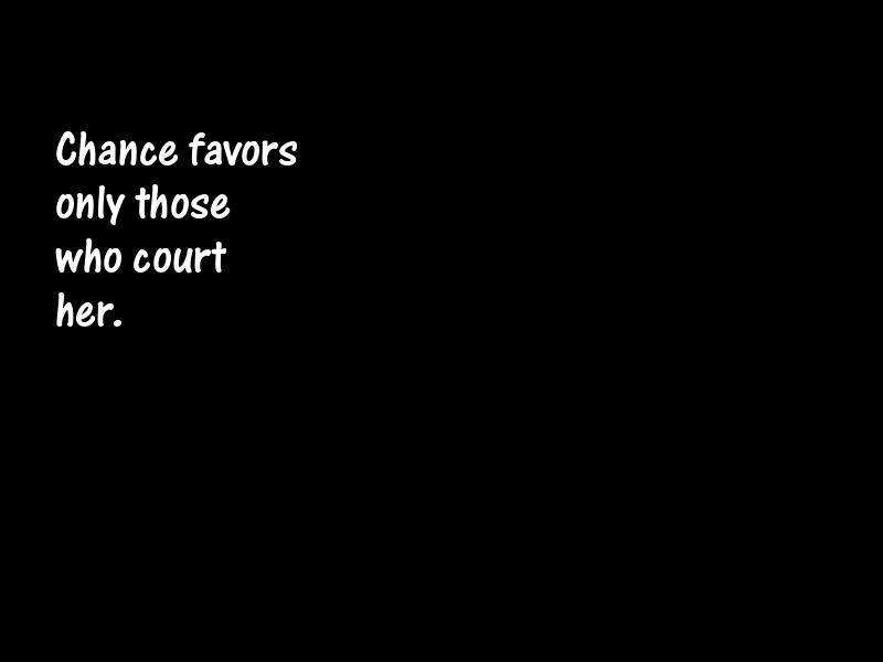 Chance Motivational Quotes