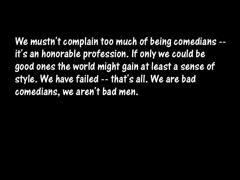 Comedy and comedians Motivational Quotes
