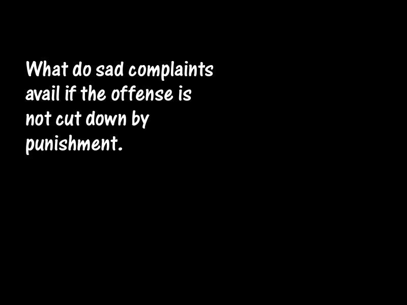Complaints and complaining Motivational Quotes