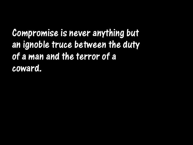 Compromise Motivational Quotes