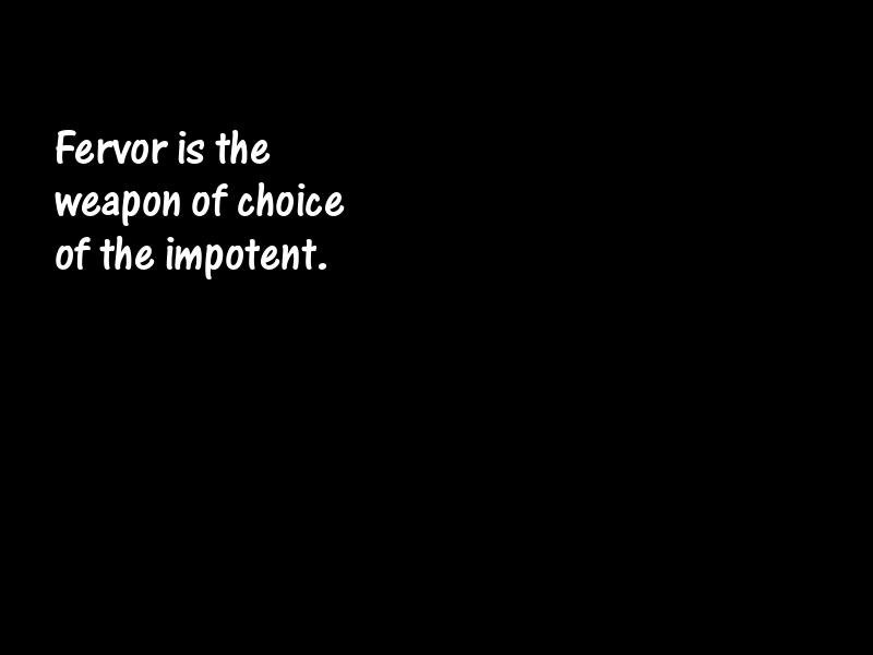 Fanatics and fanaticism Motivational Quotes
