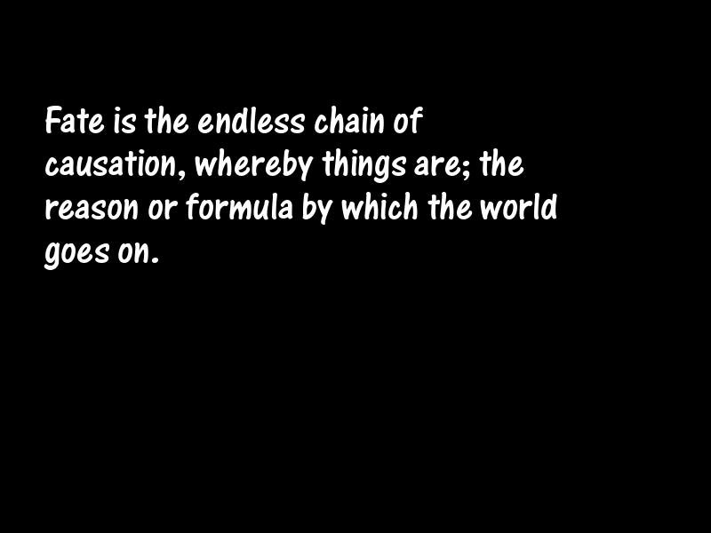 Fate Motivational Quotes