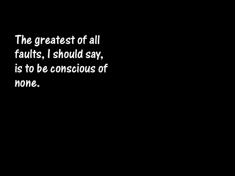 Faults Motivational Quotes