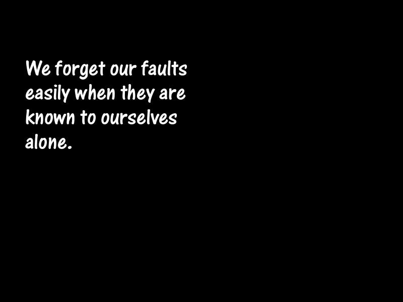 Faults Motivational Quotes