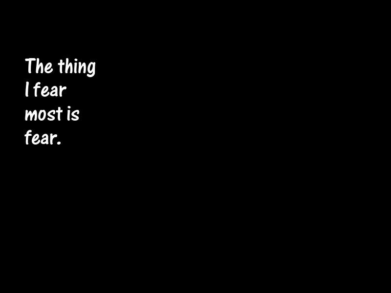 Fear Motivational Quotes
