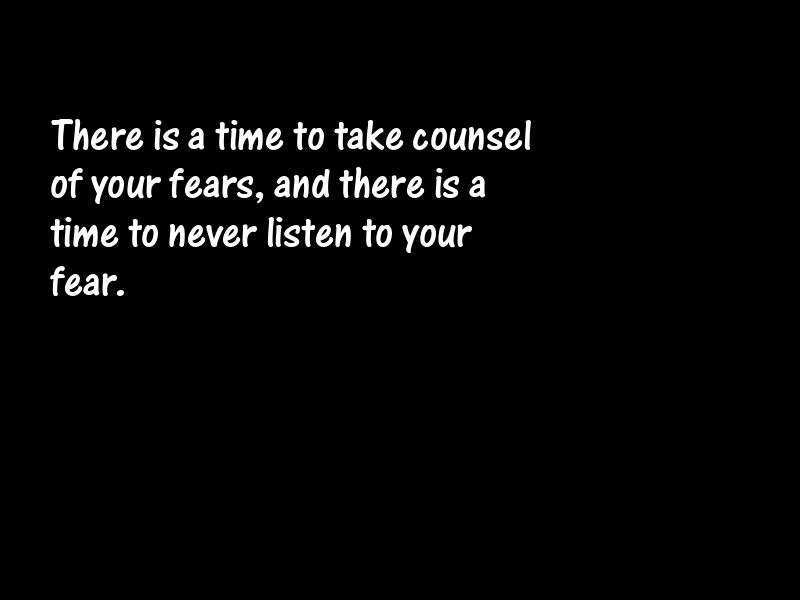 Fear Motivational Quotes