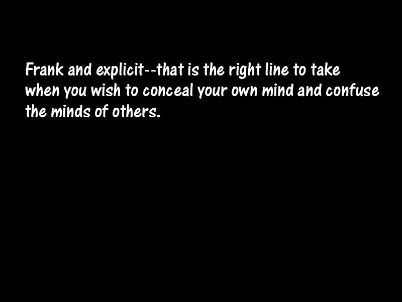 Frankness Motivational Quotes