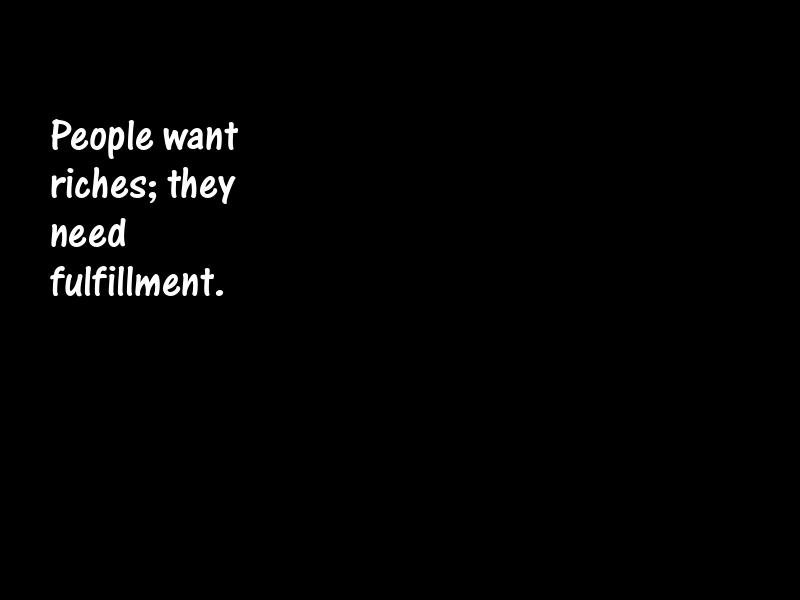 Fulfillment Motivational Quotes