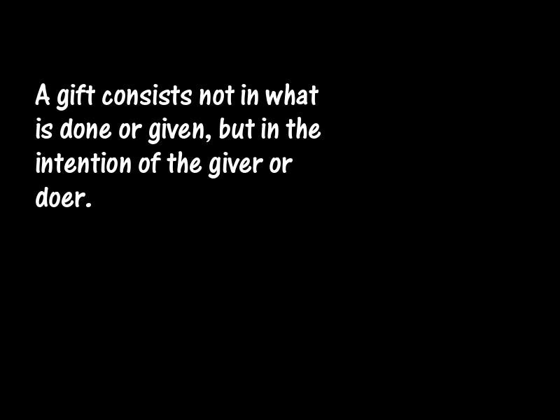 Gifts Motivational Quotes