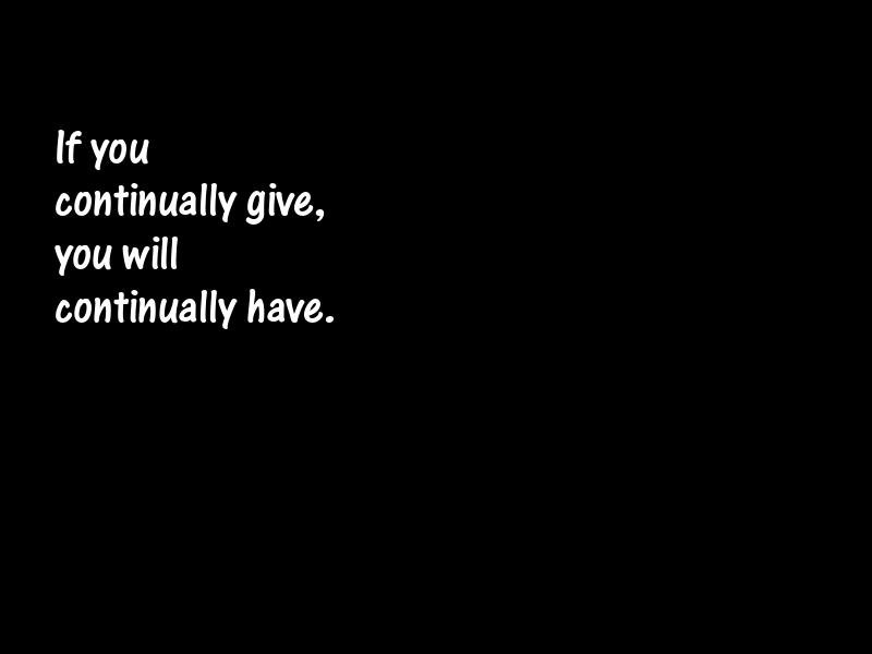 Giving Motivational Quotes