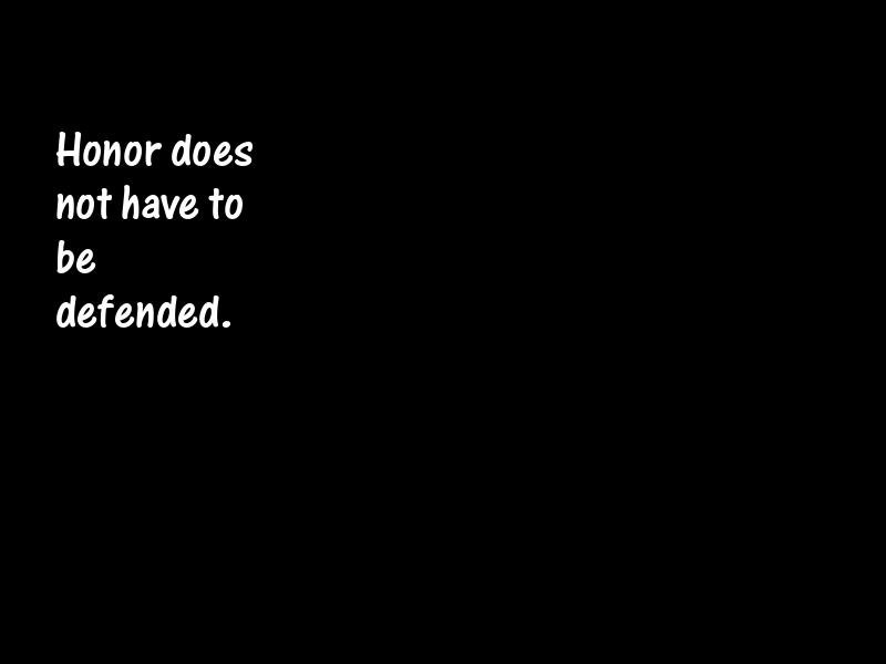 Honor Motivational Quotes