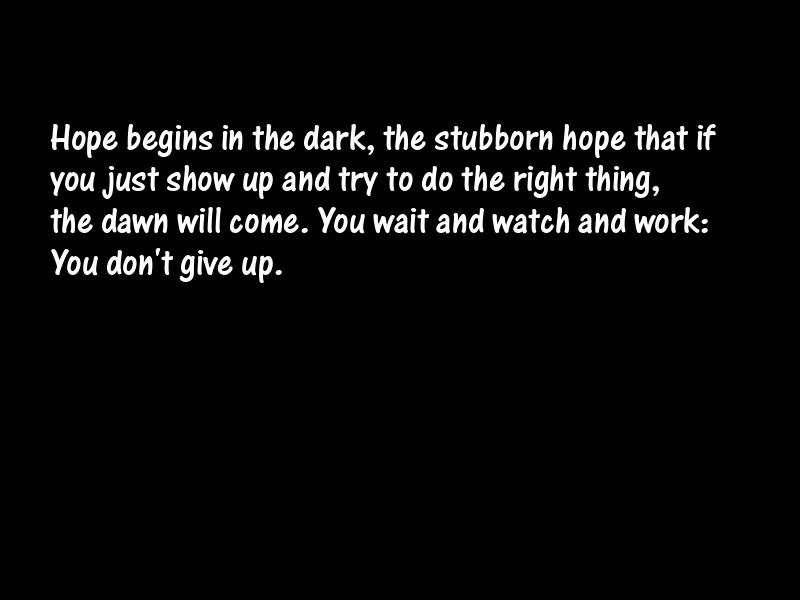 Hope Motivational Quotes