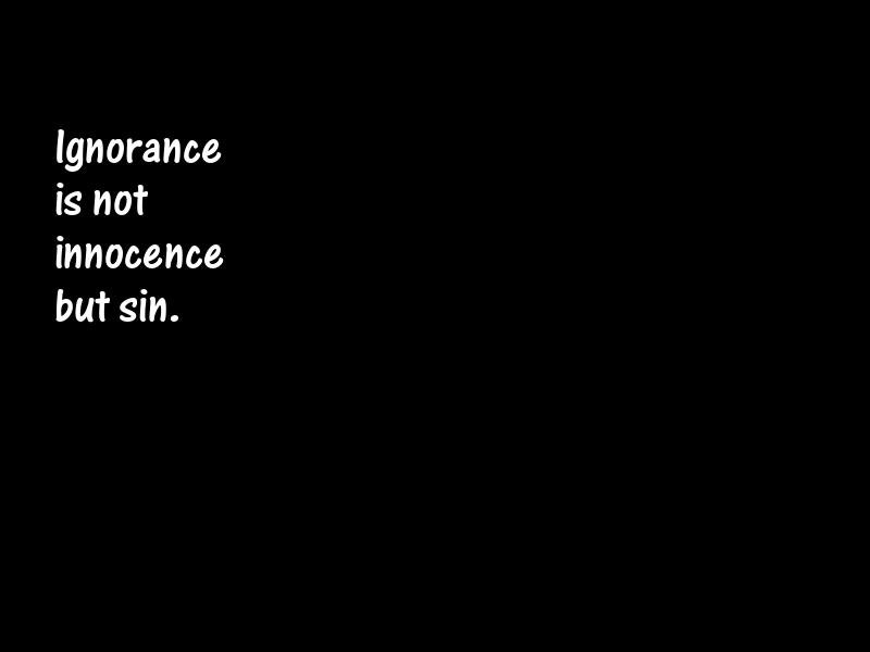 Ignorance Motivational Quotes