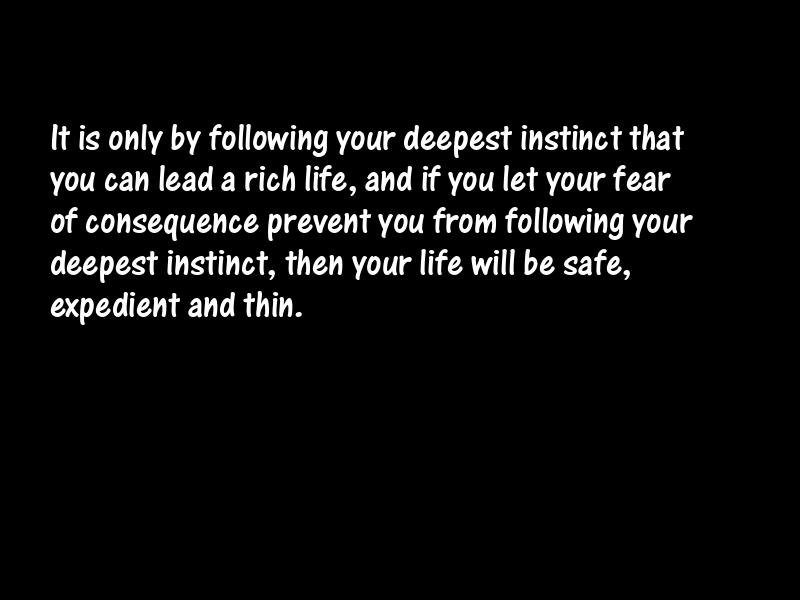 Instinct Motivational Quotes