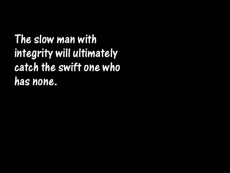 Integrity Motivational Quotes