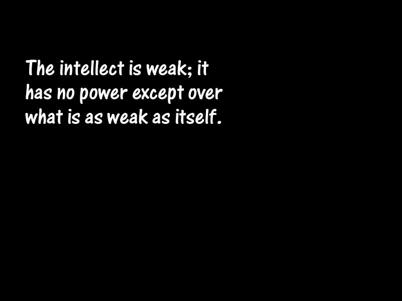 Intelligence and intellectuals Motivational Quotes
