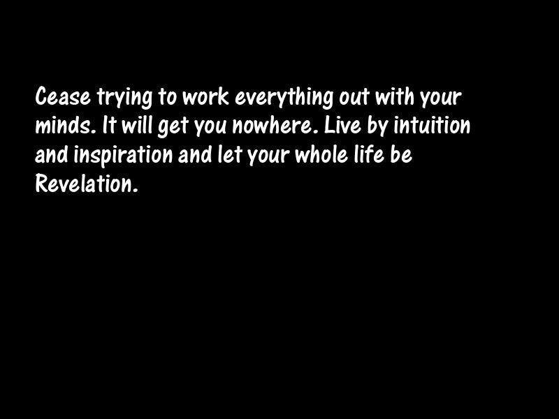 Intuition Motivational Quotes