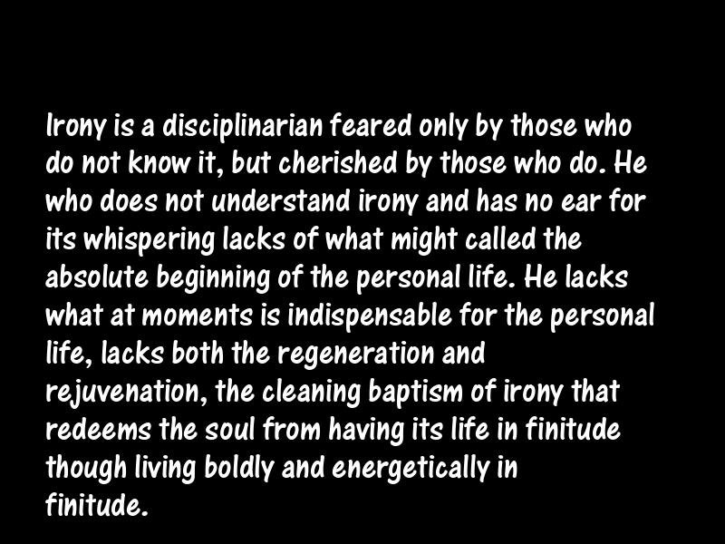Irony Motivational Quotes