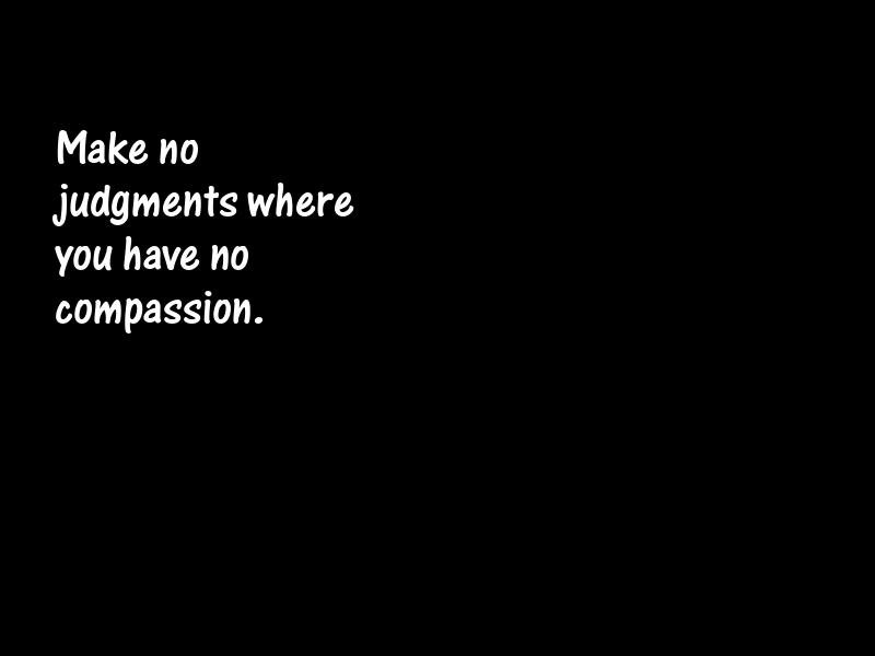 Judgment and judges Motivational Quotes