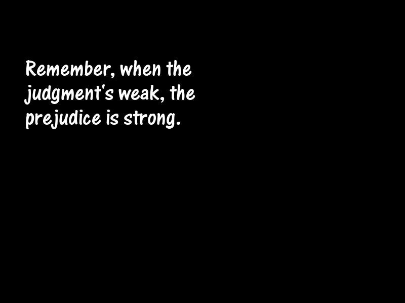 Judgment and judges Motivational Quotes