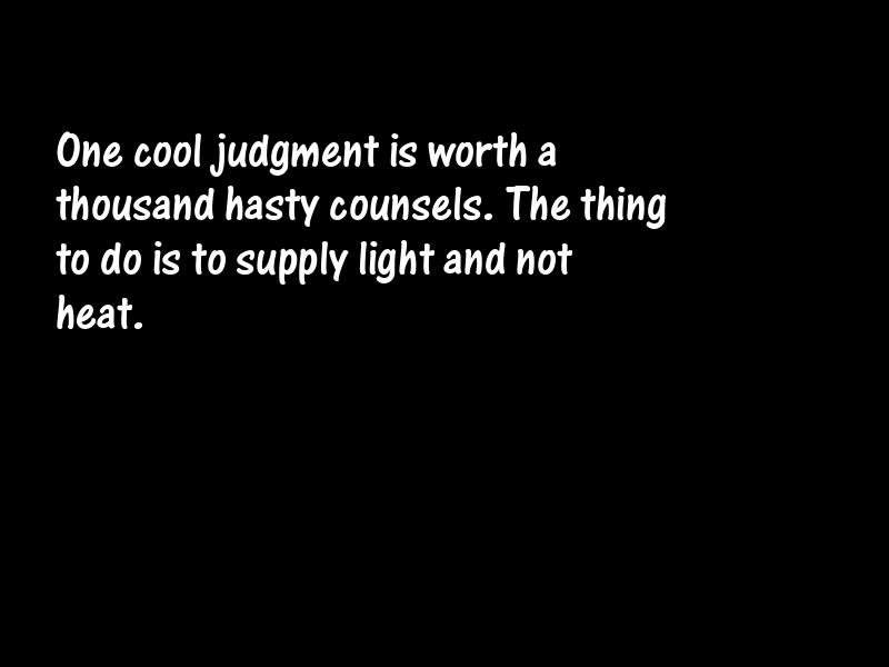 Judgment and judges Motivational Quotes