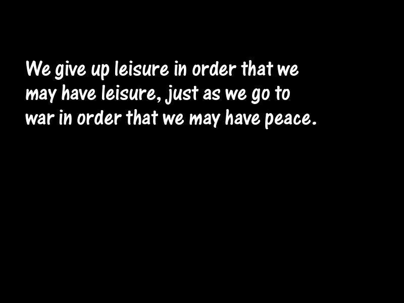 Leisure Motivational Quotes