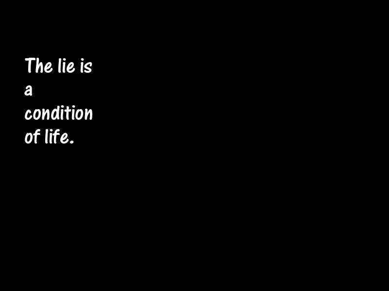 Lies and lying Motivational Quotes