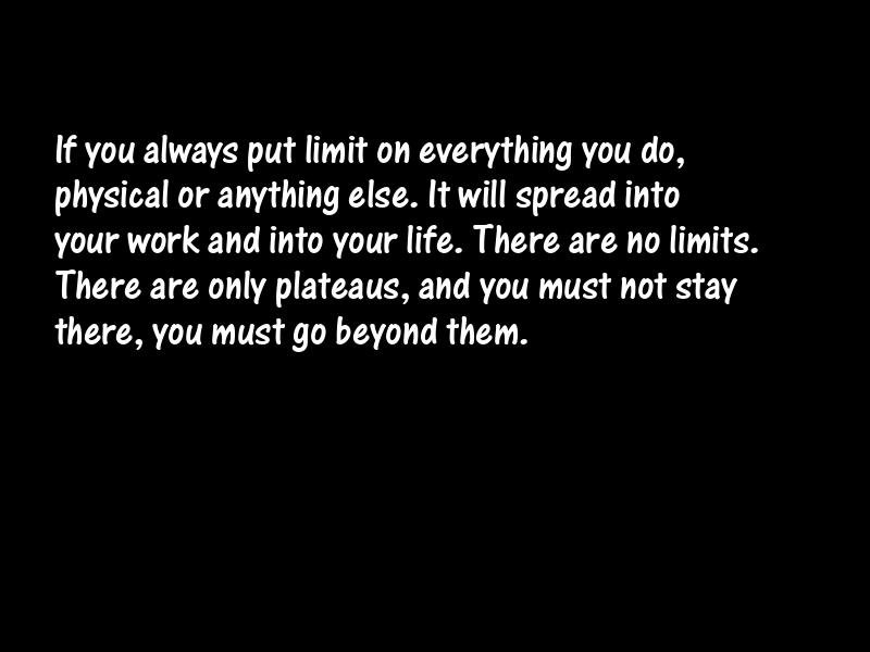 Limitation Motivational Quotes