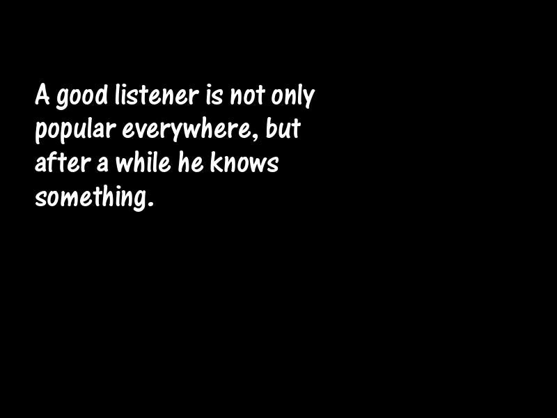 Listening Motivational Quotes