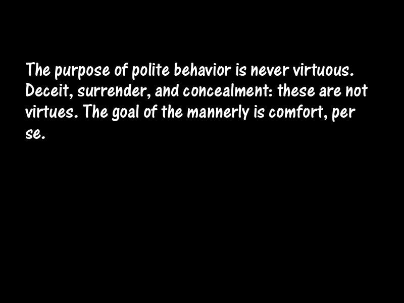 Manners Motivational Quotes