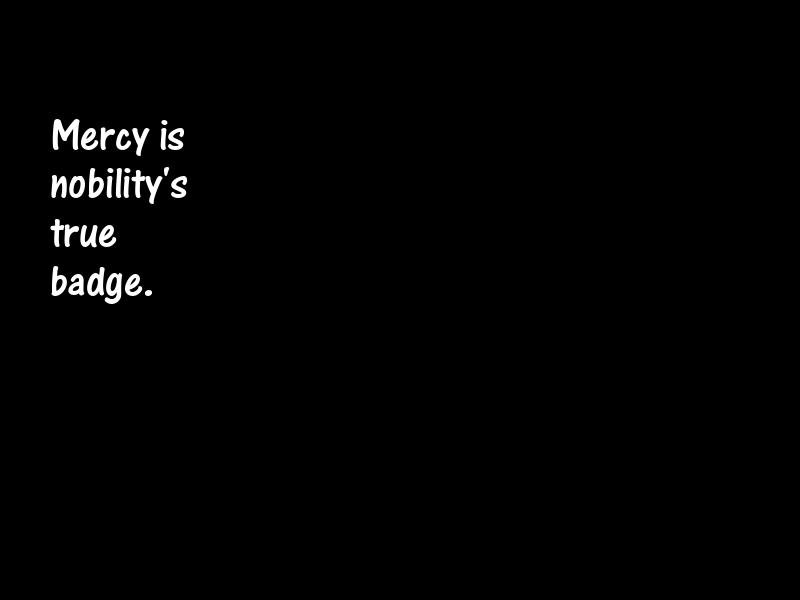 Mercy Motivational Quotes