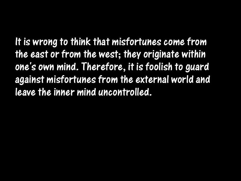 Misfortunes Motivational Quotes