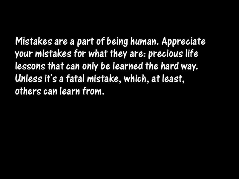 Mistakes Motivational Quotes