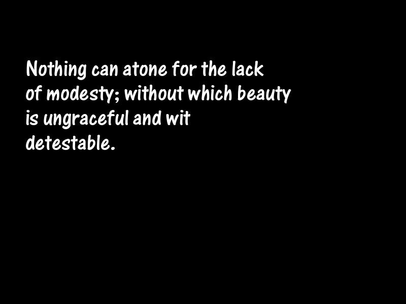 Modesty Motivational Quotes