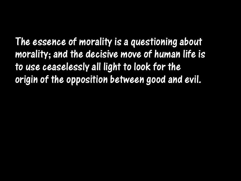 Morality Motivational Quotes